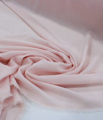 Tecido Crepe Bubble com Elastano Rosa Bebê
