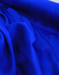 Tecido Crepe Silk Azul Royal