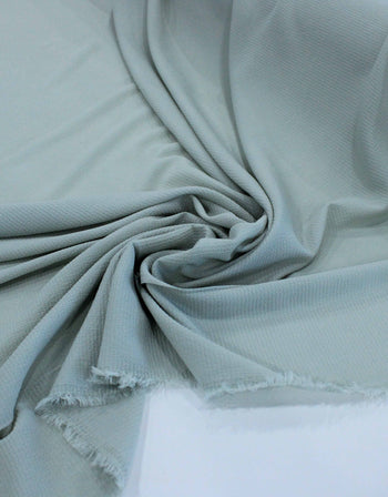 Tecido Crepe Bubble com Elastano Cinza