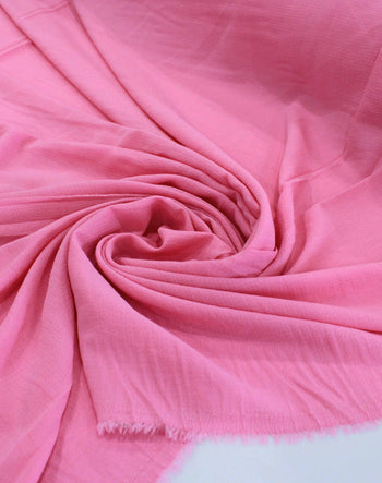 Tecido Crepe Bubble com Elastano Rosa Chiclete