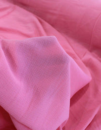 Tecido Crepe Bubble com Elastano Rosa Chiclete