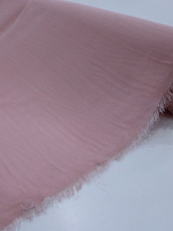 Tecido Crepe Bubble com Elastano Rosé