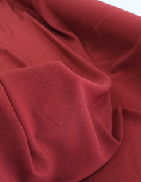 Tecido Crepe Bubble com Elastano Marsala