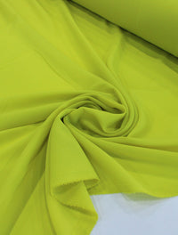 Tecido Crepe Koshibo Leve Amarelo Neon