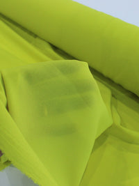 Tecido Crepe Koshibo Leve Amarelo Neon