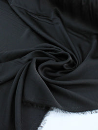 Tecido Crepe Bubble Acetinado Preto