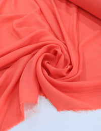 Tecido Cambraia de Viscose Coral