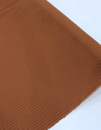 Tecido Viscose com Lurex Terracota