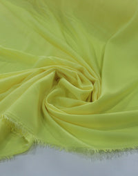 Tecido Cambraia de Viscose Amarelo Claro