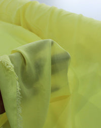 Tecido Cambraia de Viscose Amarelo Claro