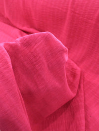 Tecido Crepe Duna Trabalhado Rosa Pink