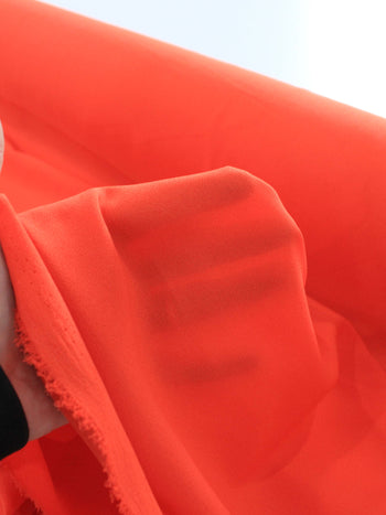 Tecido Crepe Georgette Vermelho Claro