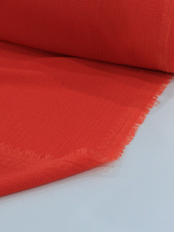 Tecido Crepe Bubble com Elastano Coral