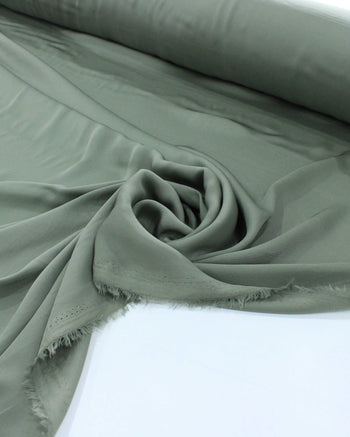 Tecido Crepe Silk Verde Musgo