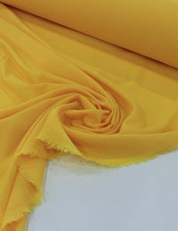 Tecido Crepe Bubble com Elastano Amarelo Gema