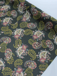 Tecido Crepe Chiffon Italiano Maquinetado Cashmere Tons de Rosa