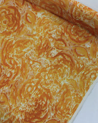 Tecido Viscose Italiano Pinturas Abstratas Ferrugem