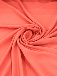 Tecido Crepe Duna Coral