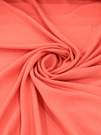 Tecido Crepe Duna Coral