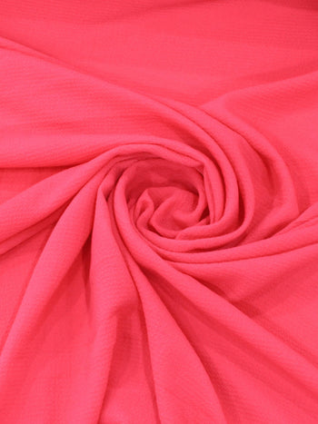 Tecido Crepe Bubble com elastano Rosa Pink