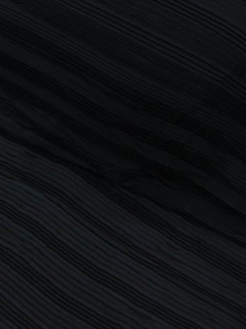 Tecido Crepe Plissado Preto