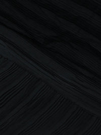 Tecido Crepe Plissado Preto