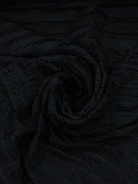 Tecido Crepe Plissado Preto