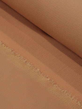Tecido Crepe Bubble Nude Escuro