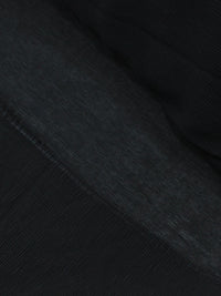 Tecido Crepe Micro Plissado Preto