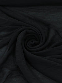 Tecido Crepe Micro Plissado Preto