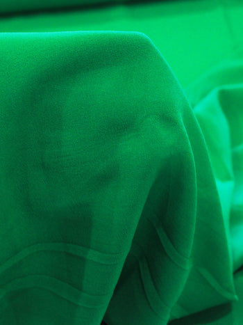 Tecido Crepe Chiffon Verde Bandeira