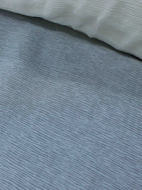Tecido Crepe Micro Plissado Offwhite