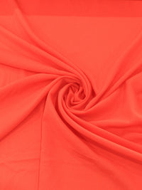 Tecido Crepe Georgette Laranja