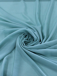 Tecido Crepe Bubble Com elastano Verde Agua