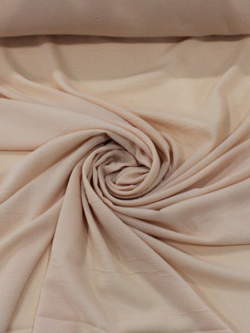 Tecido Crepe Bubble Com Elastano Nude Claro