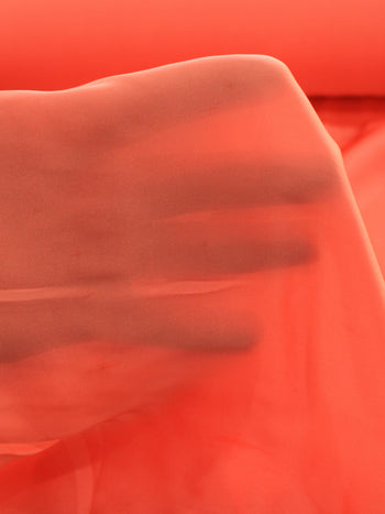Tecido Crepe Silk Coral