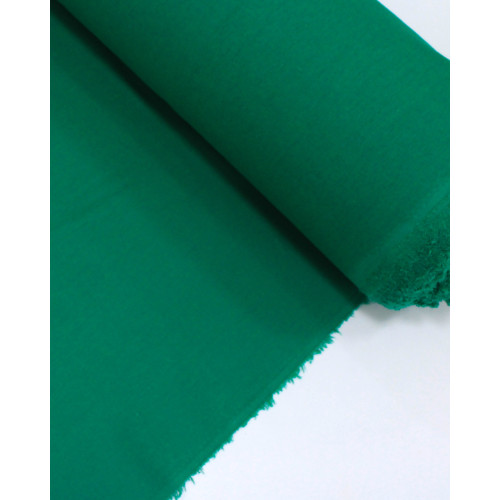 Tecido Linho Misto Rústico com Elastano Verde Bandeira