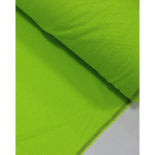 Tecido Linho Misto Rústico com Elastano Verde Neon