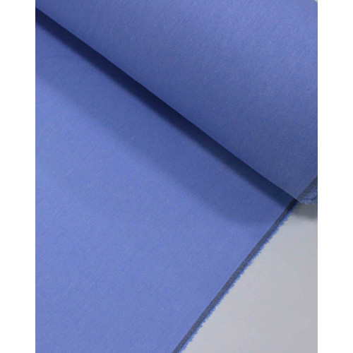 Tecido Linho Misto Rústico com Elastano Azul Céu