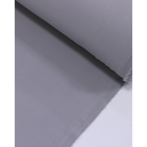 Tecido Crepe Texturizado com Elastano Cinza