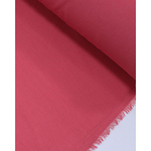 Tecido Crepe Salinas Sarjada Rosa Chiclete
