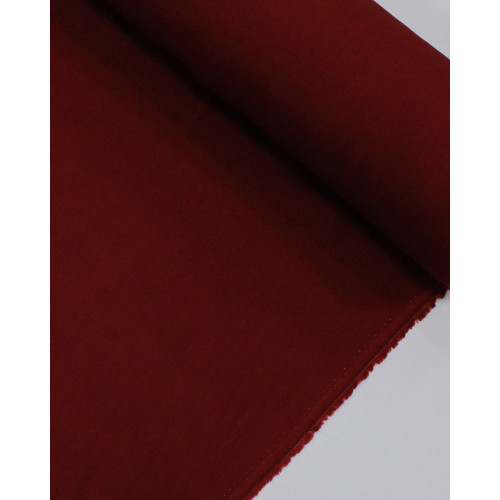 Tecido Viscose Texturizada Vermelho Carmim