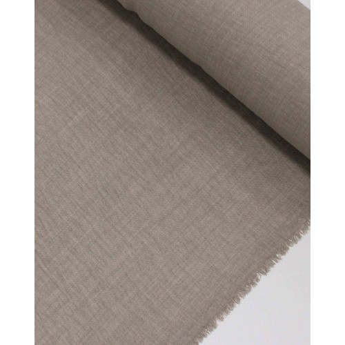 Tecido Crepe Duna Texturizado Cinza Prata