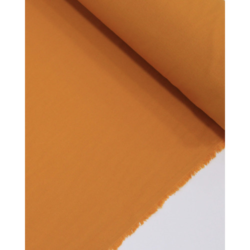 Tecido Tricoline Grossa Açafrão