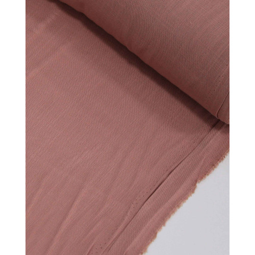 Tecido Viscose Texturizada Rosa Queimado