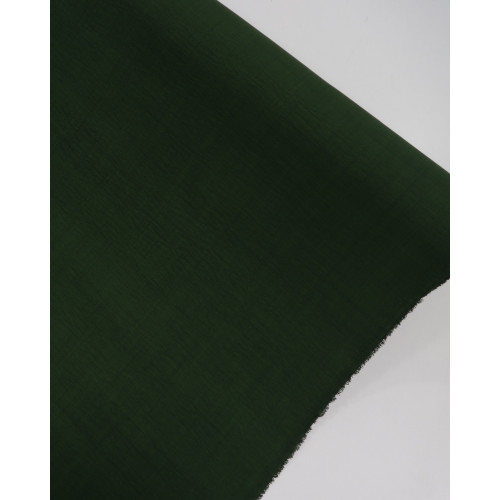 Tecido Crepe Duna Texturizado Verde Floresta