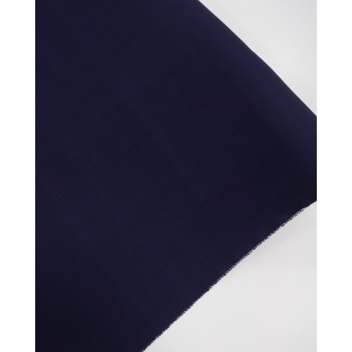 Tecido Crepe Duna Texturizado Azul Marinho Noite (1m)