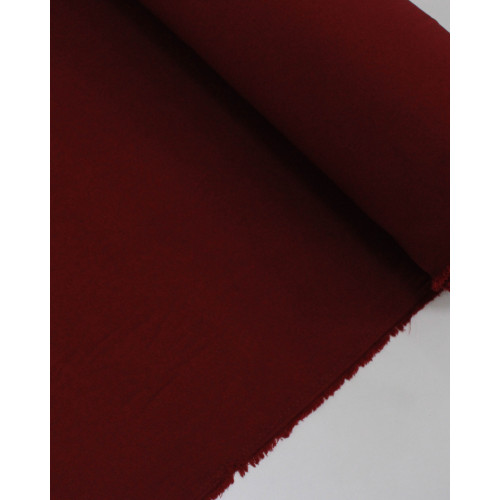 Tecido Crepe Texturizado com Elastano Vermelho Paixão