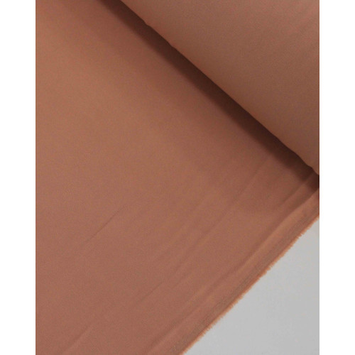 Tecido Crepe Texturizado com Elastano Salmão