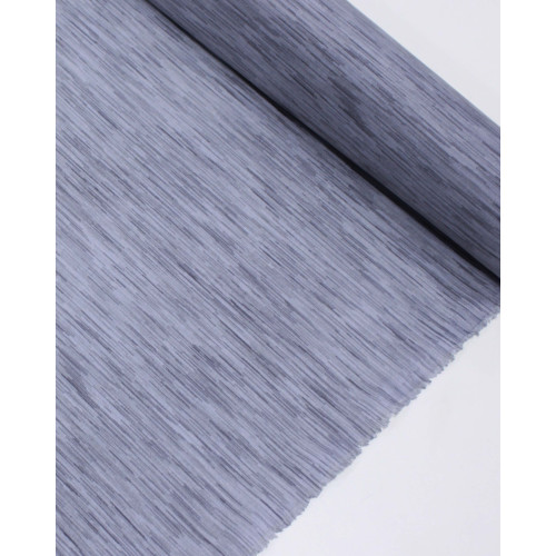 Tecido Crepe Salinas Riscos Cinza Claro